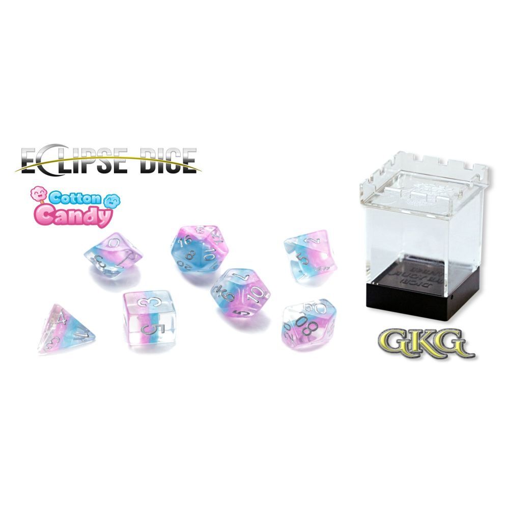 Eclipse Dice Cotton Candy