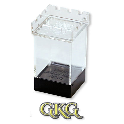 Gate Keeper Games and Dice: Halfsies Dice: Yin Yang -12d6 Black & White