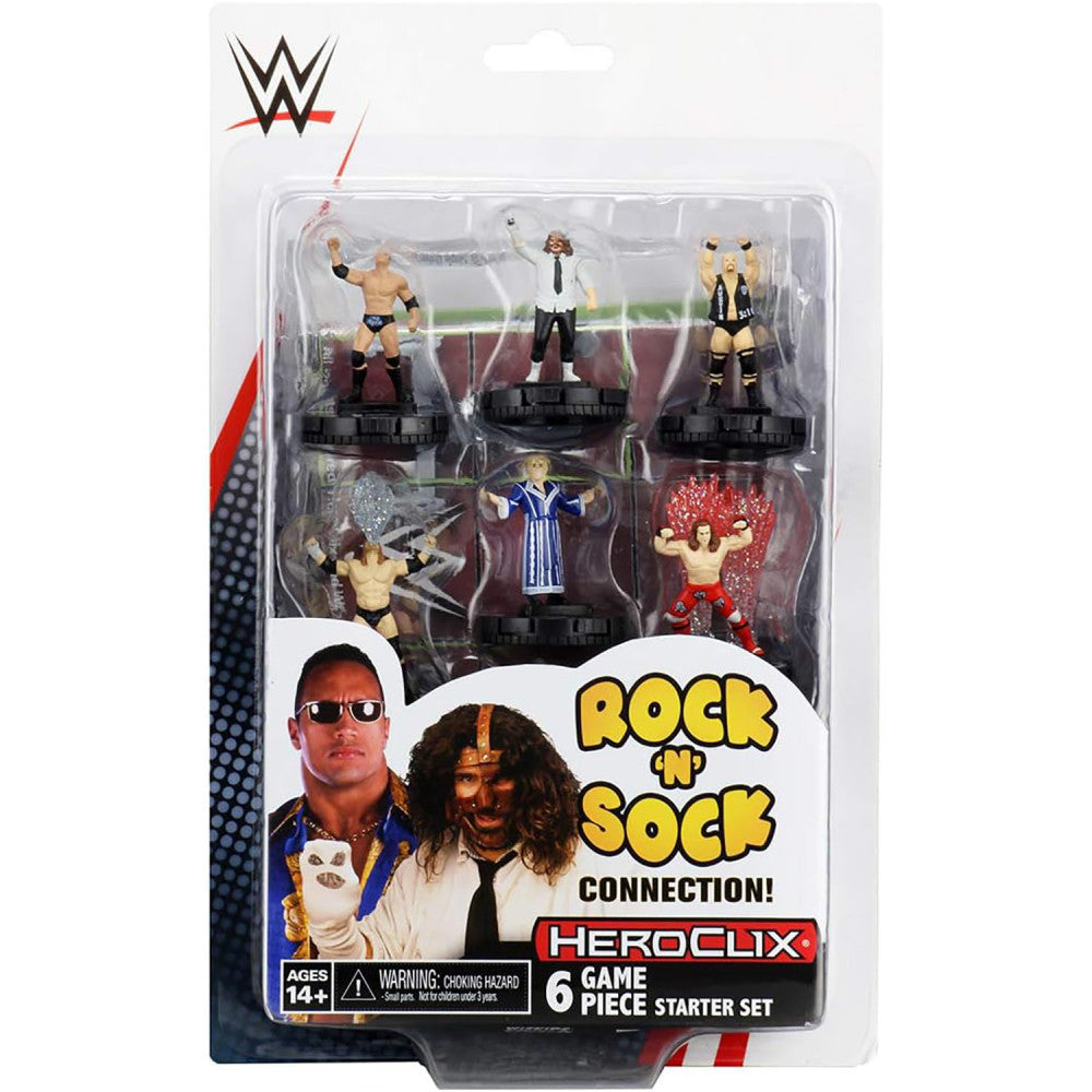 WWE HeroClix: The Rock 'n' Sock Connection 2-Player Starter Set