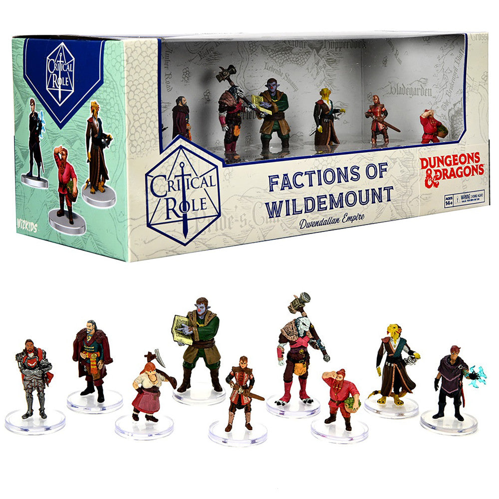 Critical Role: Wildemount Dwendalian Empire 8-Figure RPG Miniatures Set