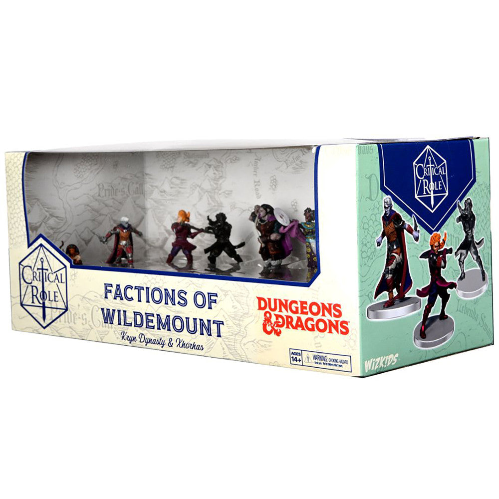 Critical Role: Factions of Wildemount - Kryn Dynasty & Xhorhas Collectible Miniatures Set