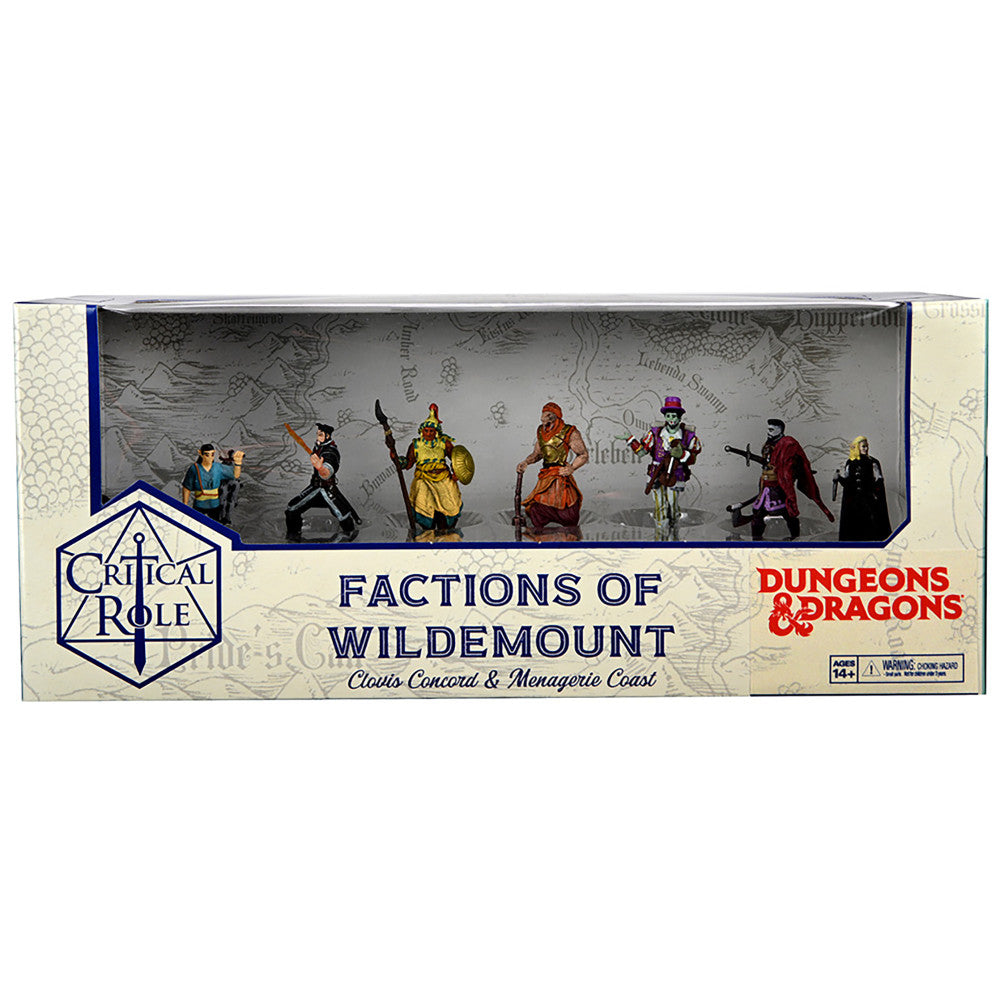 Critical Role: Factions of Wildemount - Clovis Concord & Menagerie Coast Miniature Set