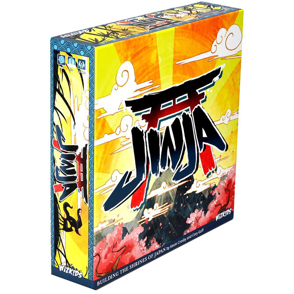 Jinja Shrine Building Strategy Board Game