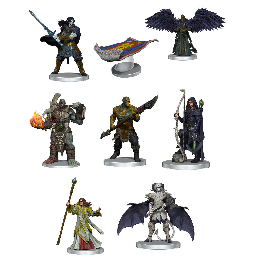 WizKids Death Saves: War of Dragons Box Set 2 - 8 Piece Pre-Painted Miniatures