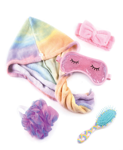 Three Cheers For Girls Rainbow Spa Shower Set - Multicolor