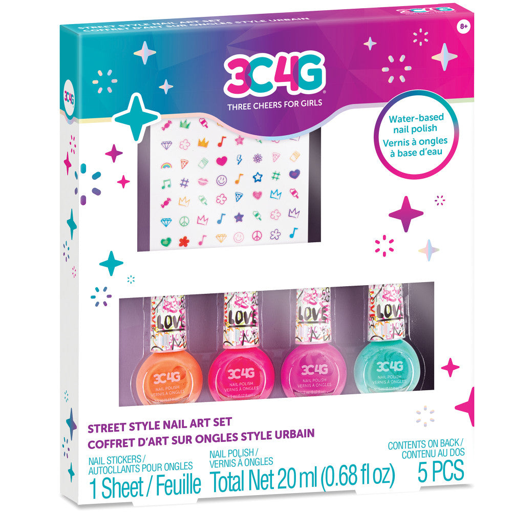 3C4G Graffiti Collection Street Style Nail Art Kit