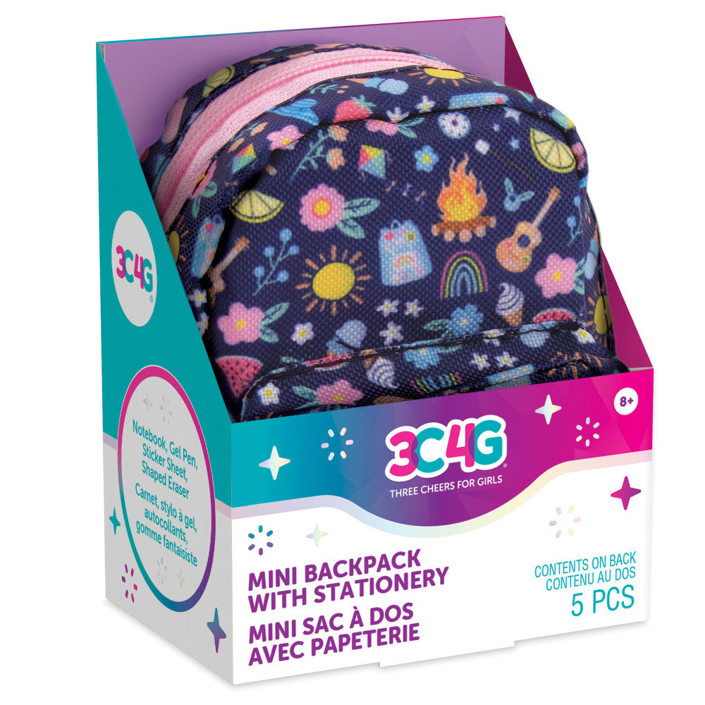 3C4G Creative Mini Stationary Backpack - Navy