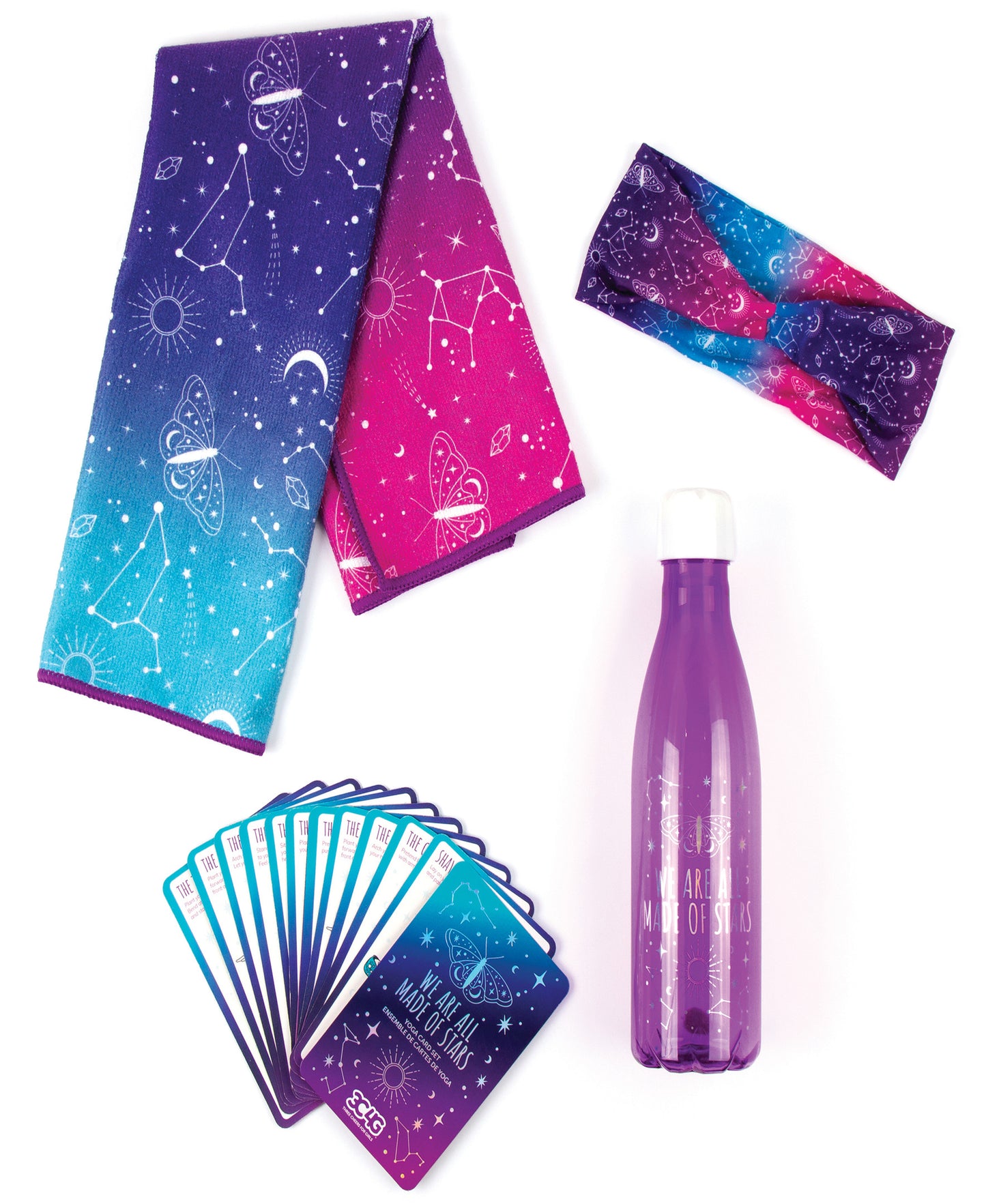 Three Cheers For Girls Celestial Yoga Accessory Set - Beginner's Yoga Kit