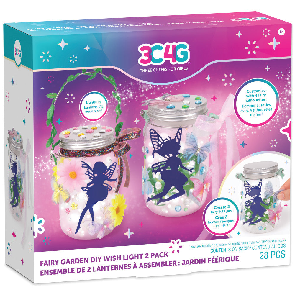 Three Cheers For Girls Fairy Garden DIY Wish Light Kit