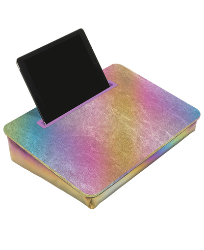 Three Cheers for Girls Cosmic Rainbow Portable Lap Desk - Colorful Design