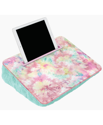 Three Cheers for Girls Pastel Tie-Dye Lap Desk - Comfort & Style