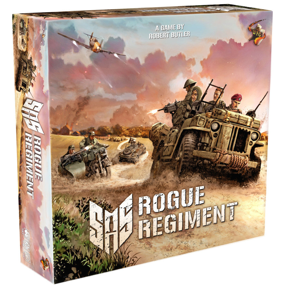 Word Forge Games: SAS Rogue Regiment - Core Game, Strategy Board Game, Ages 14+, 1-4 Players