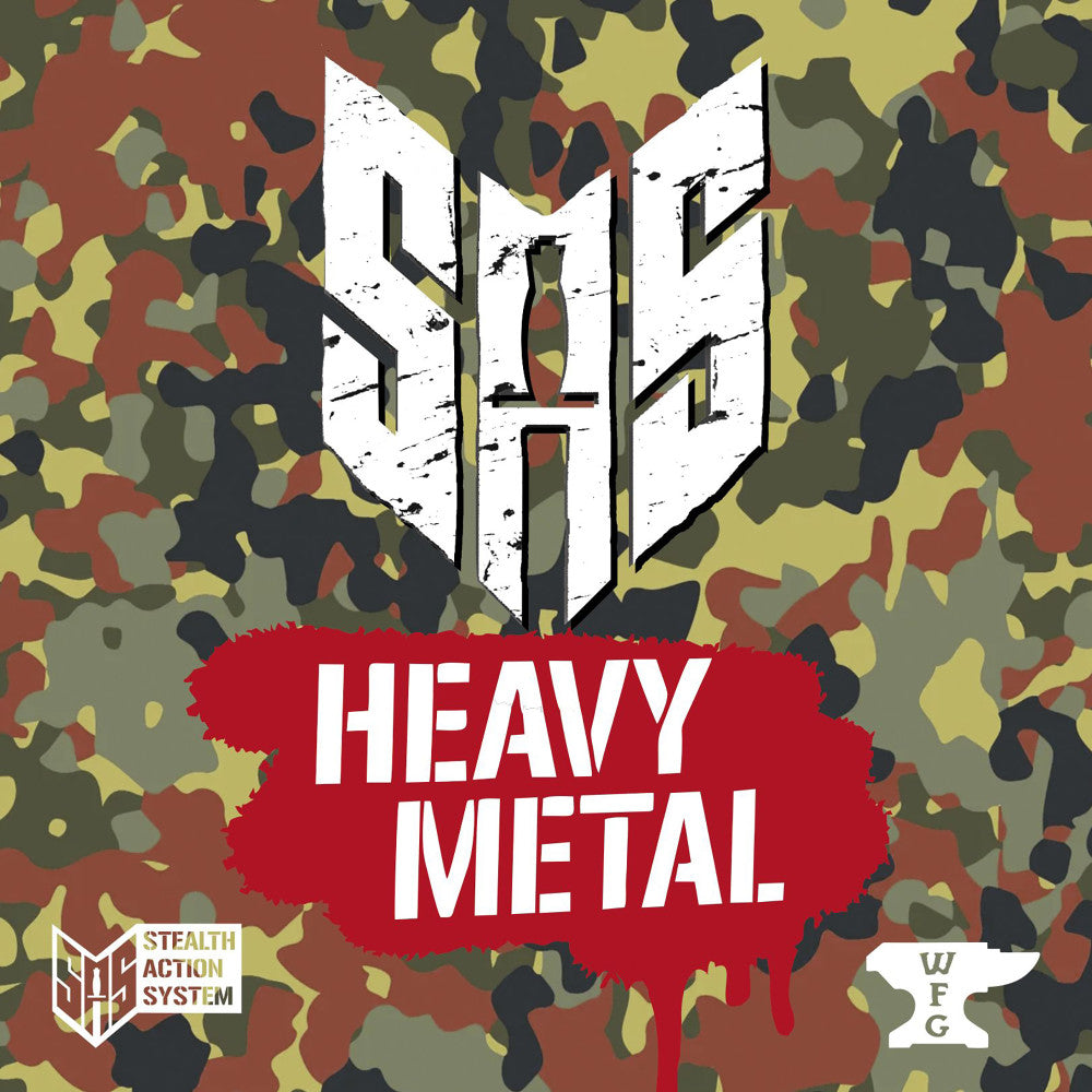 Word Forge Games: SAS Rogue Regiment - Heavy Metal Expansion - Strategy Board Game, Ages 14+, 1-4 Players