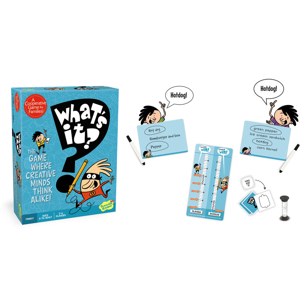 What's It? Family Doodle and Guessing Board Game