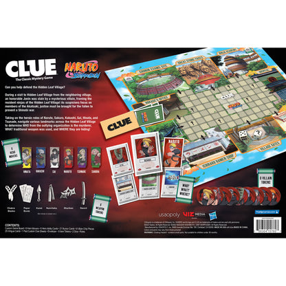 Naruto Shippuden CLUE Board Game