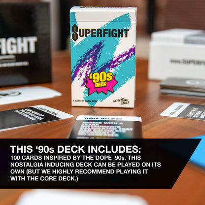 Superfight: 90's Expansion Deck Card Game