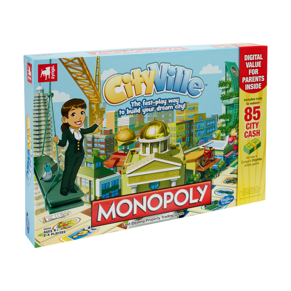 CityVille Monopoly Urban Development Board Game by Hasbro