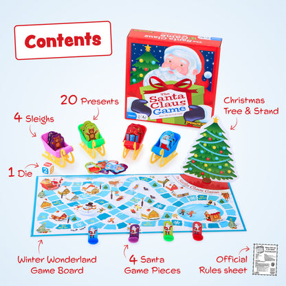 The Santa Claus Game by Zobmondo!! Family Board Game