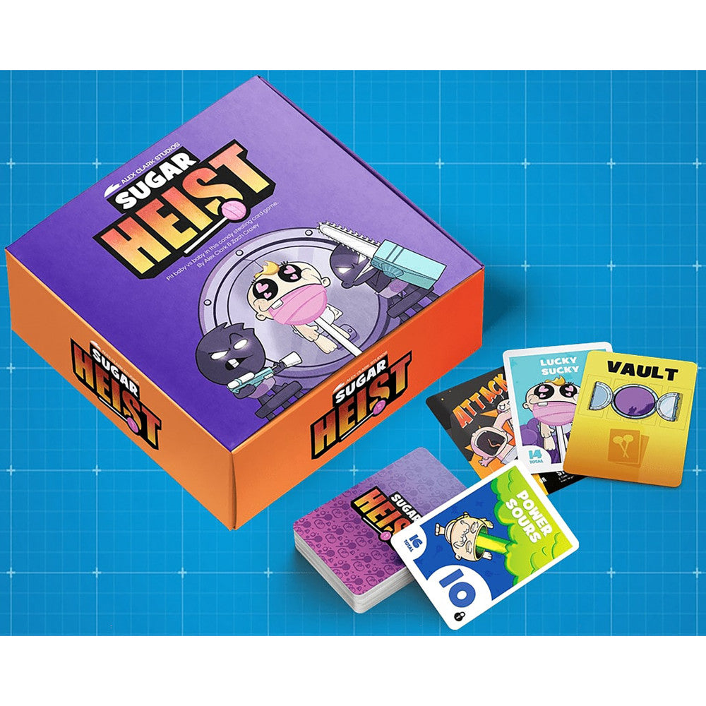 Maestro Media: Sugar Heist - Strategy Card Game, Ages 12+, 2-4 Players