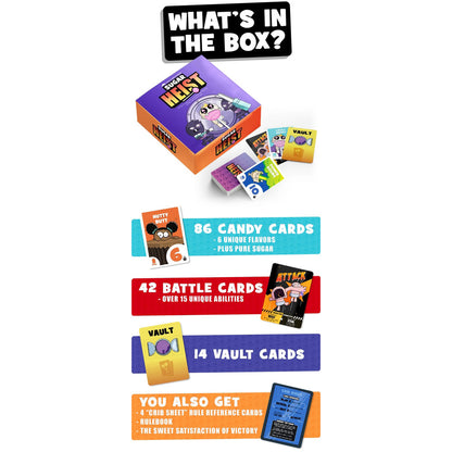 Maestro Media: Sugar Heist - Strategy Card Game, Ages 12+, 2-4 Players