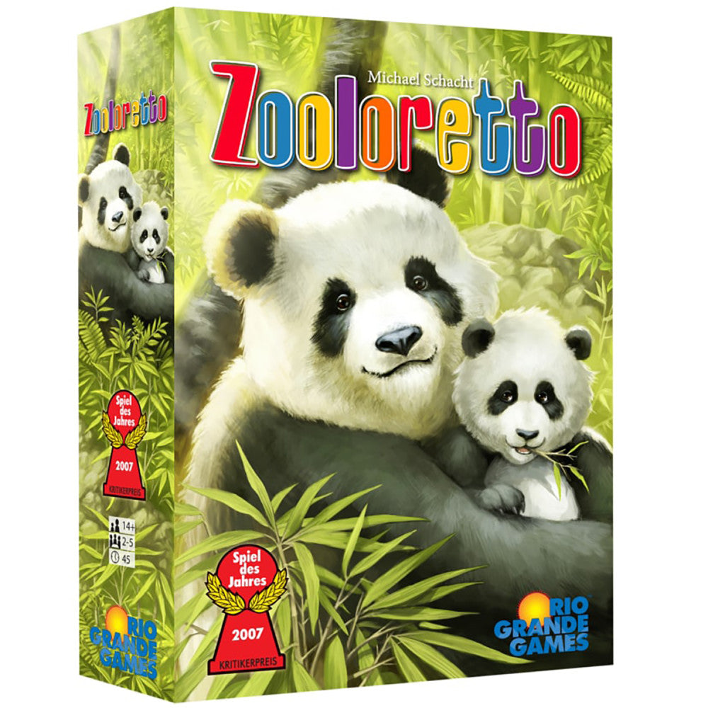 Rio Grand Games: Zooloretto - Animal Set Collecting Card Game, Age 14+, 2-5 Players