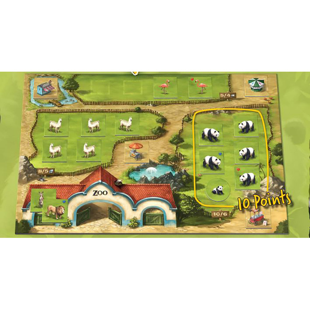 Rio Grand Games: Zooloretto - Animal Set Collecting Card Game, Age 14+, 2-5 Players