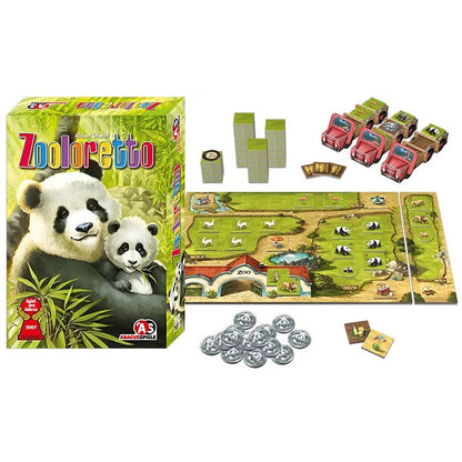 Rio Grand Games: Zooloretto - Animal Set Collecting Card Game, Age 14+, 2-5 Players