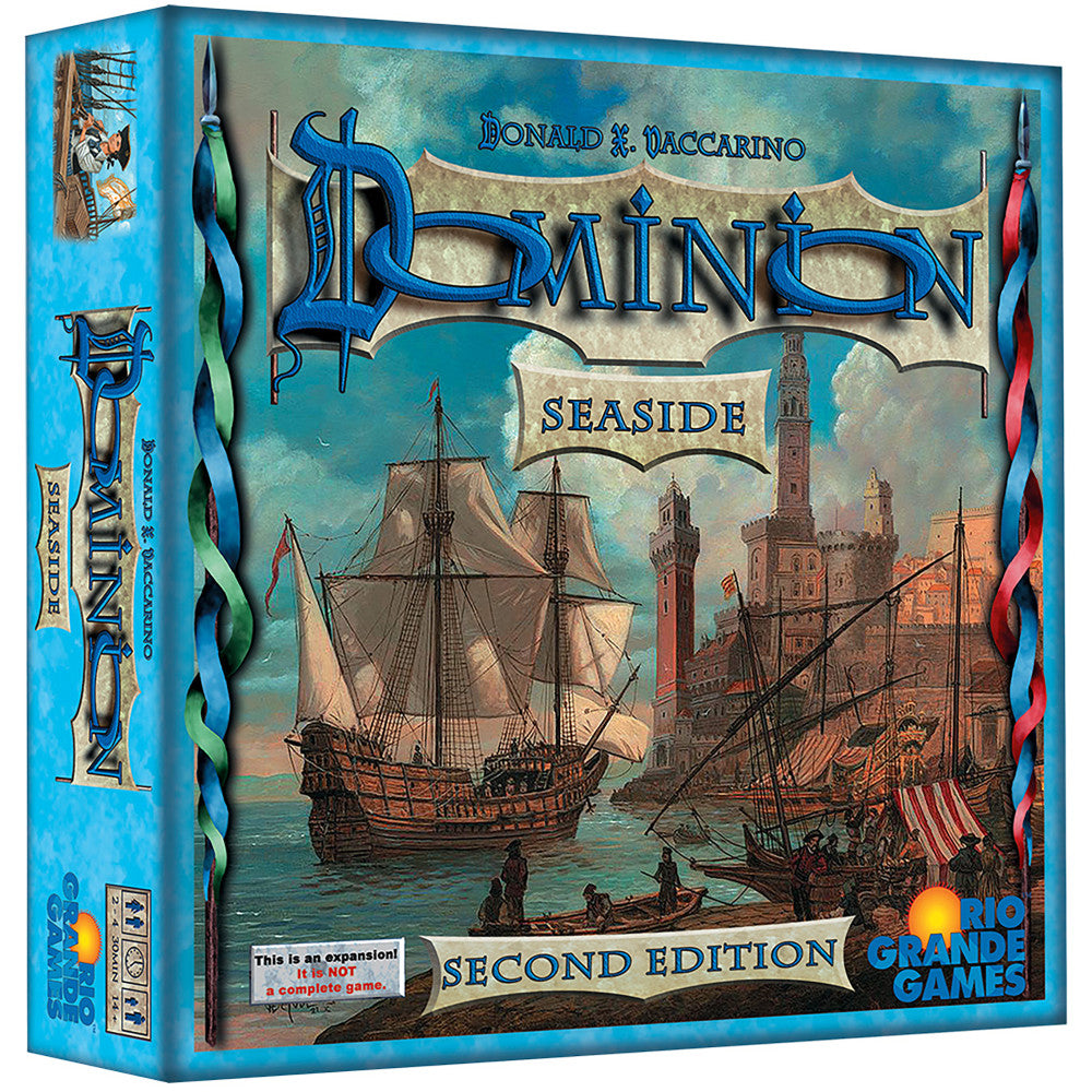 Dominion: Seaside 2nd Edition Expansion - Strategic Board Game