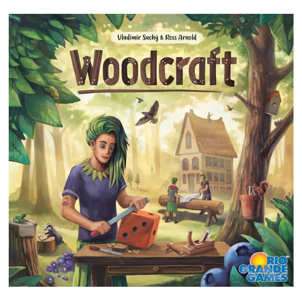 Woodcraft Workshop Management Strategy Board Game