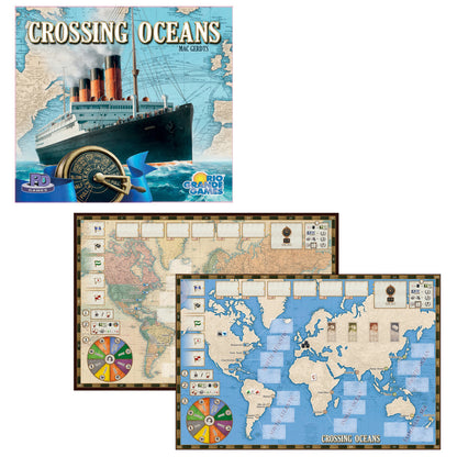 Crossing Oceans Strategic Economic Board Game