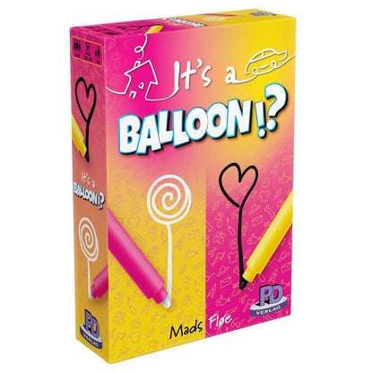 It's A Balloon Word Guessing Drawing Game by Rio Grande Games, Ages 8+