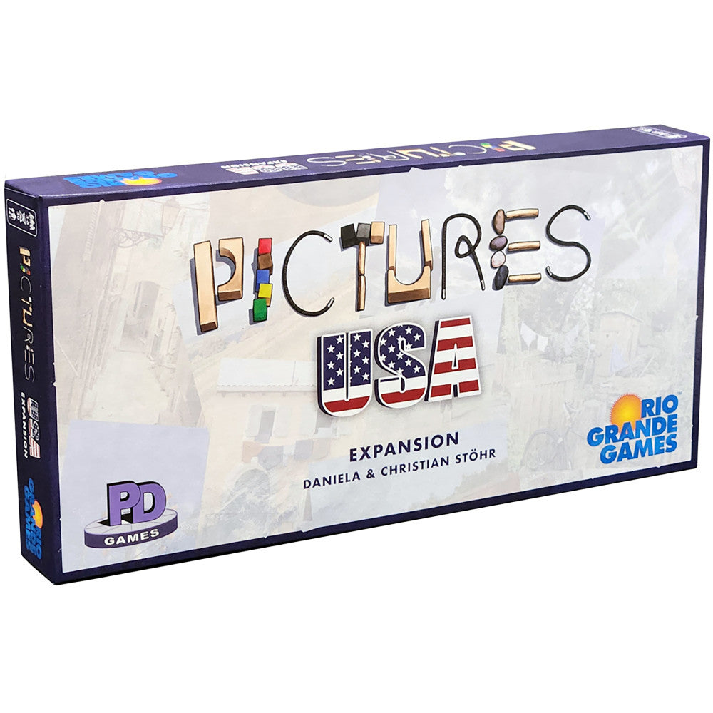 Pictures USA Expansion Set - Party Game for Ages 8+ by Rio Grande Games