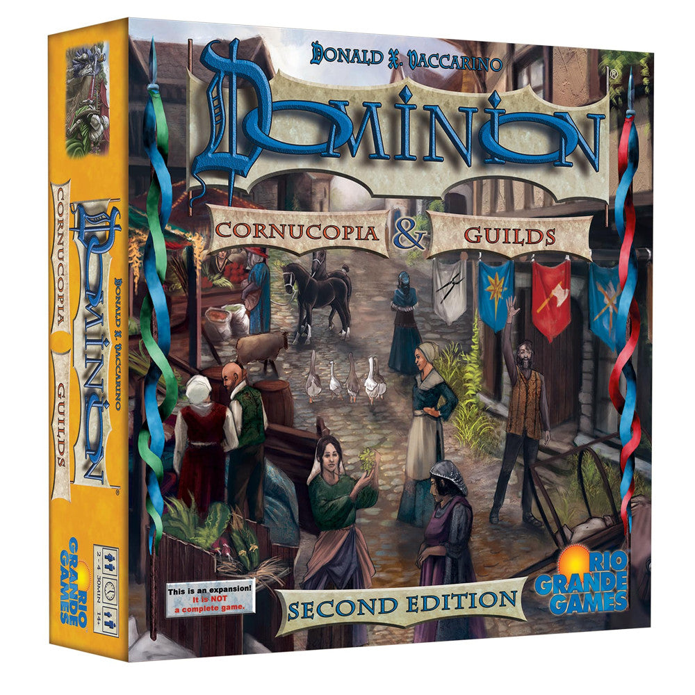 Dominion Cornucopia & Guilds 2nd Edition Board Game by Rio Grande Games