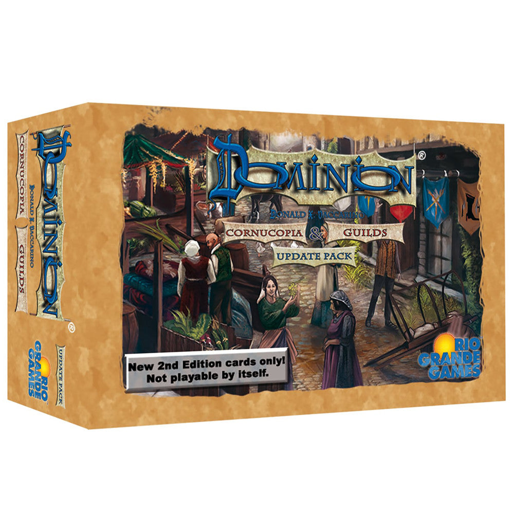 Rio Grande Games Dominion Cornucopia & Guilds 2nd Edition Update Pack