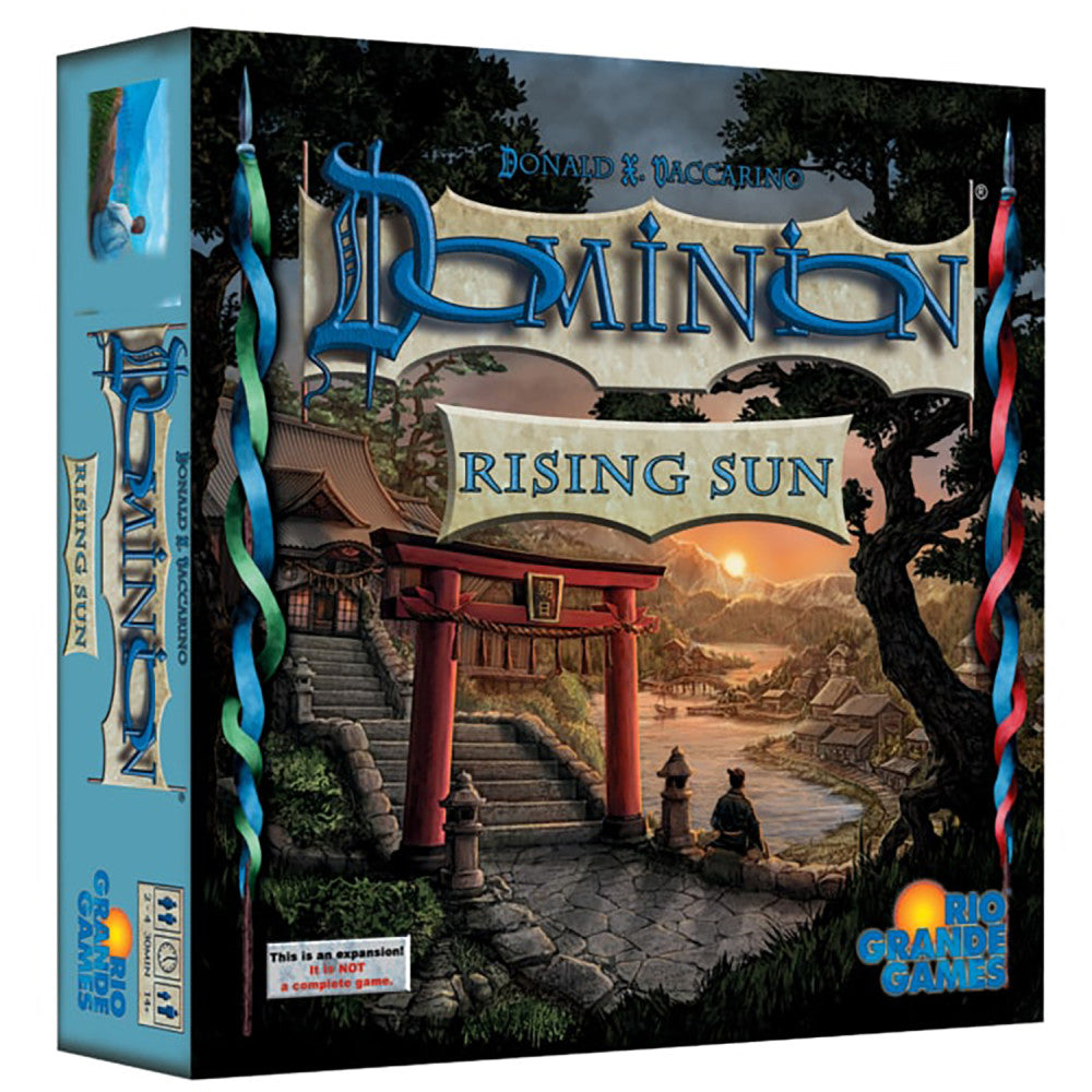 Rio Grande Games: Dominion: Rising Sun Expansion - Strategy Board Game, Ages 14+, 2-4 Players