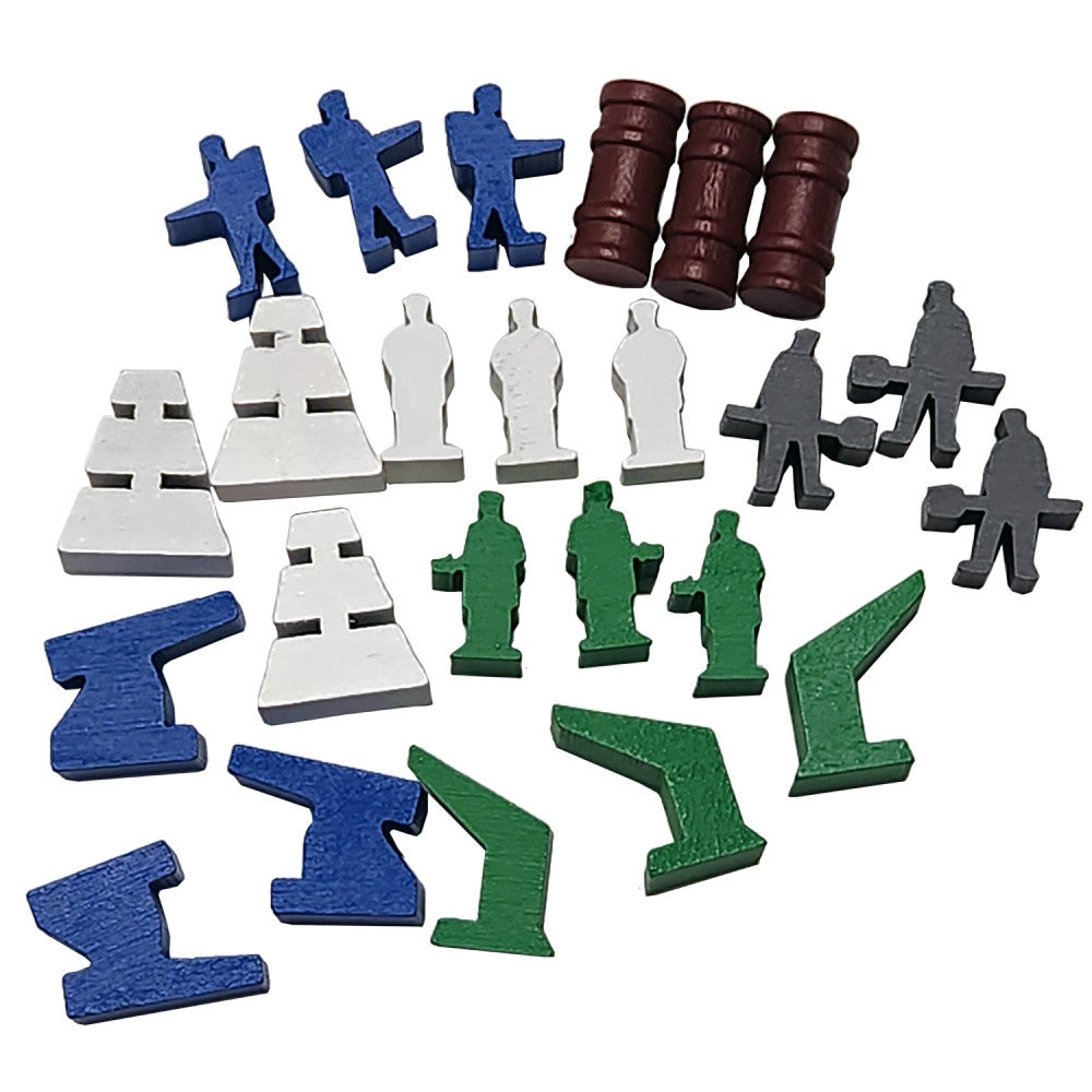 Rio Grande Games Shipyard Wooden Parts Expansion Set