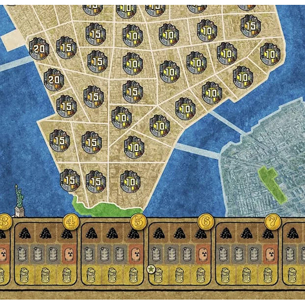 Rio Grande Games: Power Grid Bremen/Manhattan -Strategy Board Game, Ages 14+, 2-6 Players