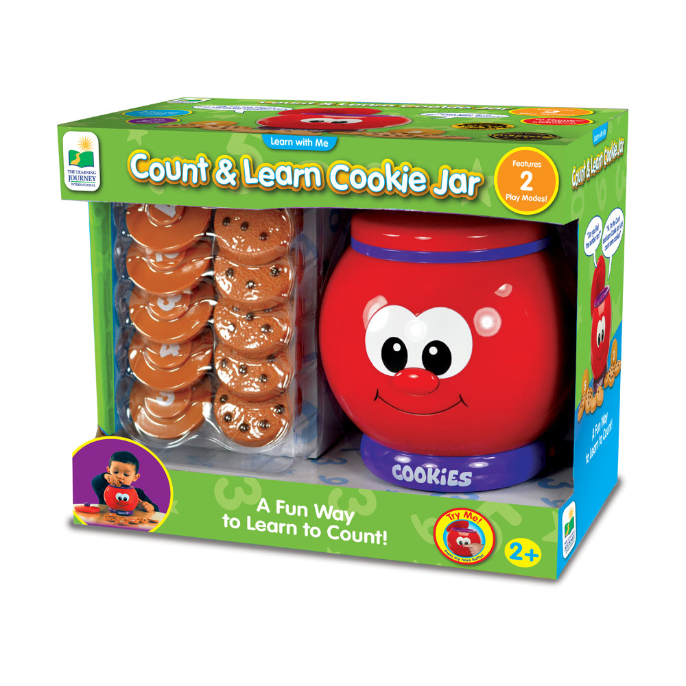 The Learning Journey Count & Learn Cookie Jar - Interactive Counting Toy