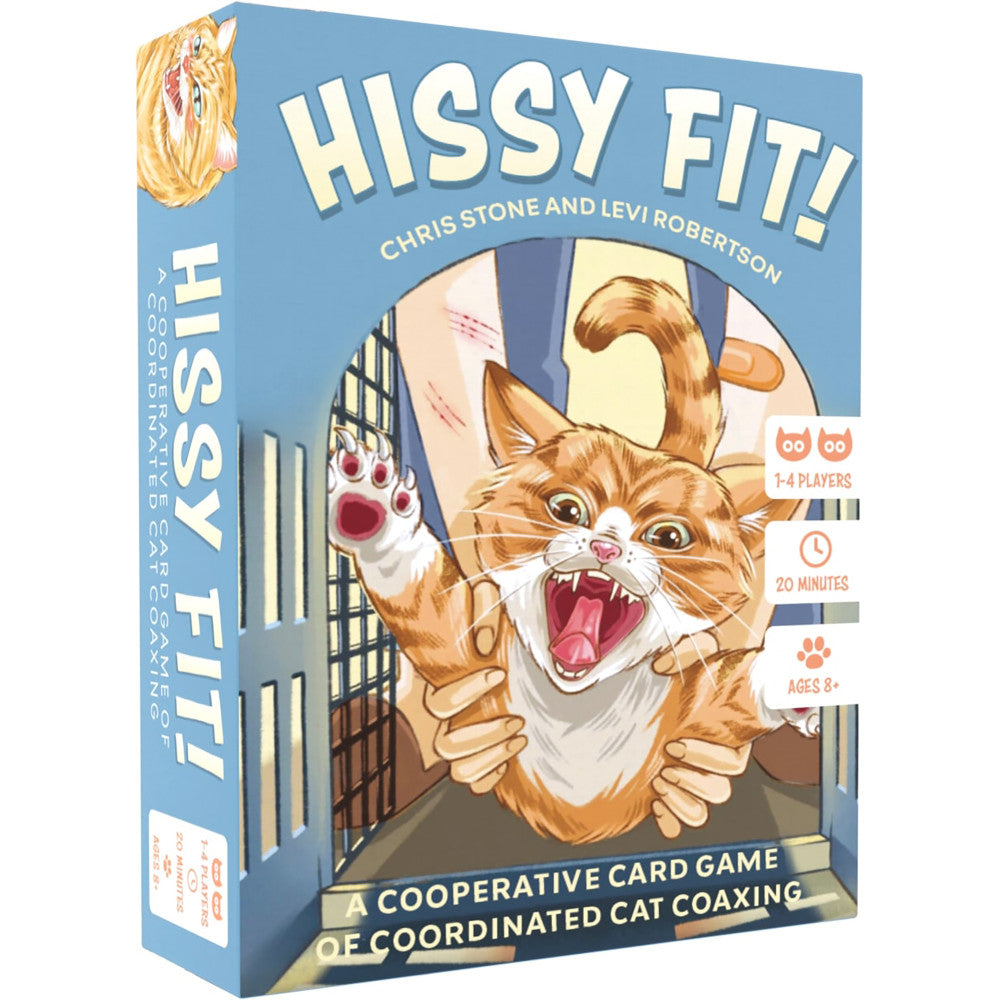 Stone Age Distractions: Hissy Fit - A Cooperative Card Game, Ages 8+, 1-4 Players