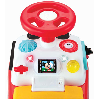 Kiddieland - My First Mickey Lights N' Sounds Ride-On - Interactive Toy for Toddlers