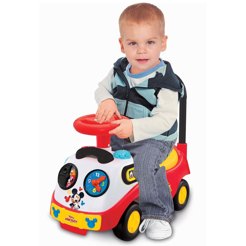 Kiddieland - My First Mickey Lights N' Sounds Ride-On - Interactive Toy for Toddlers