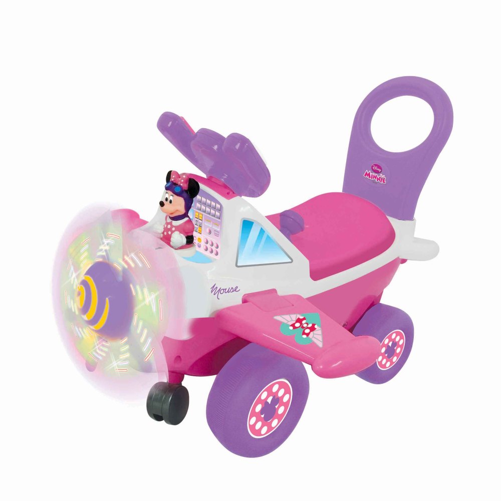 Kiddieland Disney Minnie Mouse  Plane Light & Sound Activity Ride-On