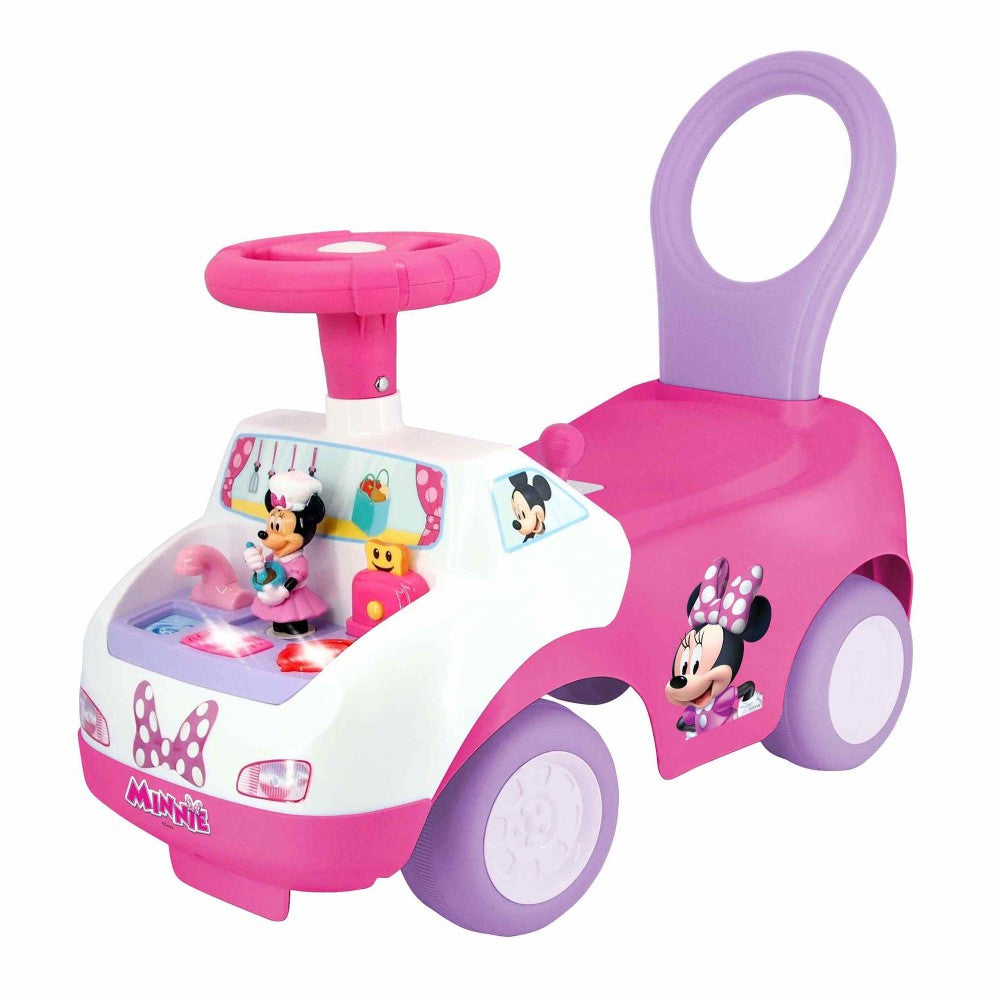 Kiddieland Disney Minnie Mouse Kitchen Activity Ride-On Toy