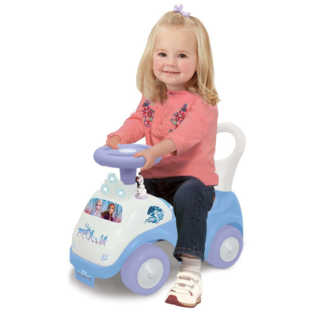 Kiddieland - Disney Frozen 2 Lights N' Sounds Ride-On - Interactive Toddler Vehicle