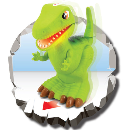 Kiddieland: Light N' Sound: Roar N' Go - T-Rex - Dinosaur Action Figure Toy