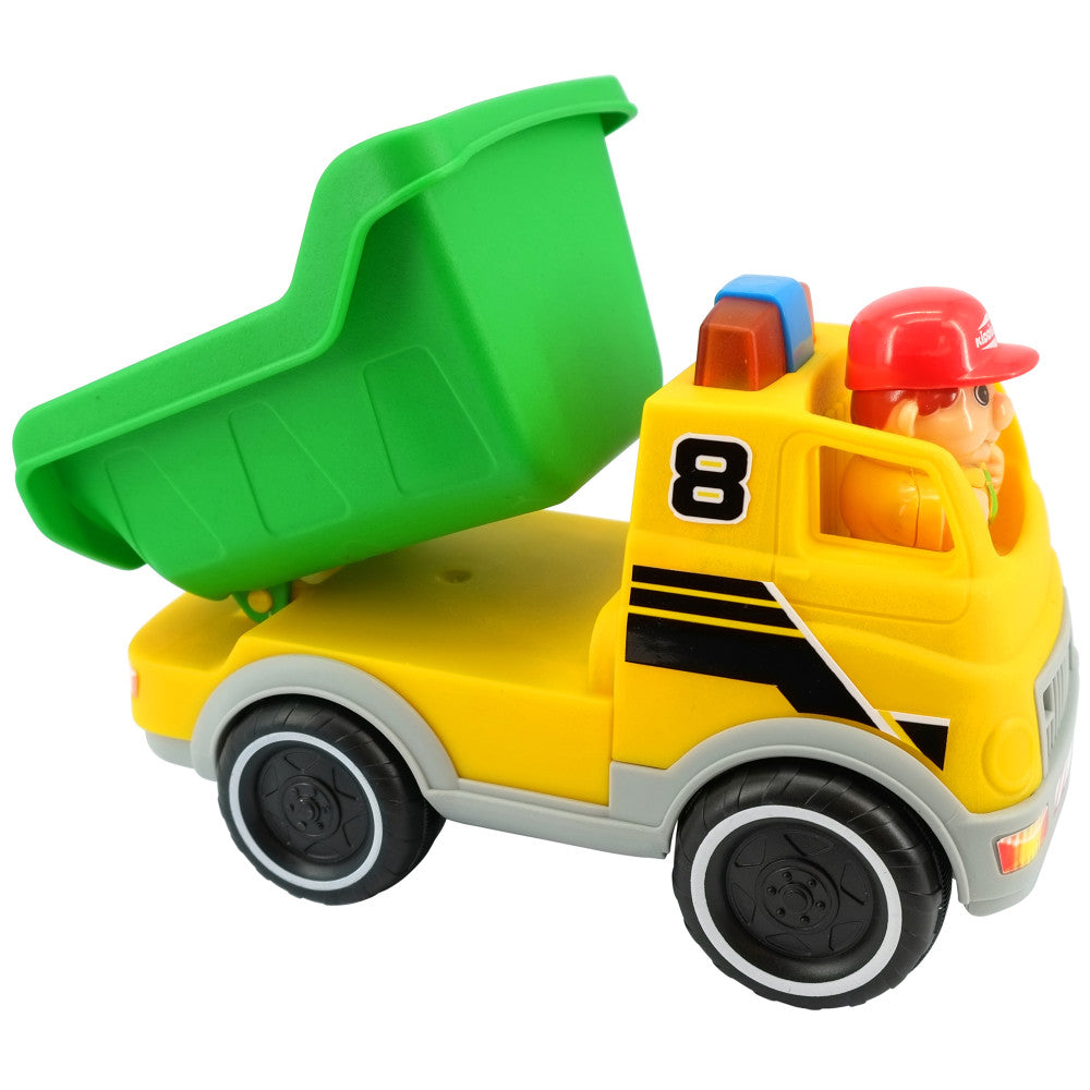 Kiddieland: Light & Sound: Dump Truck - Motorized Construction Toy Vehicle