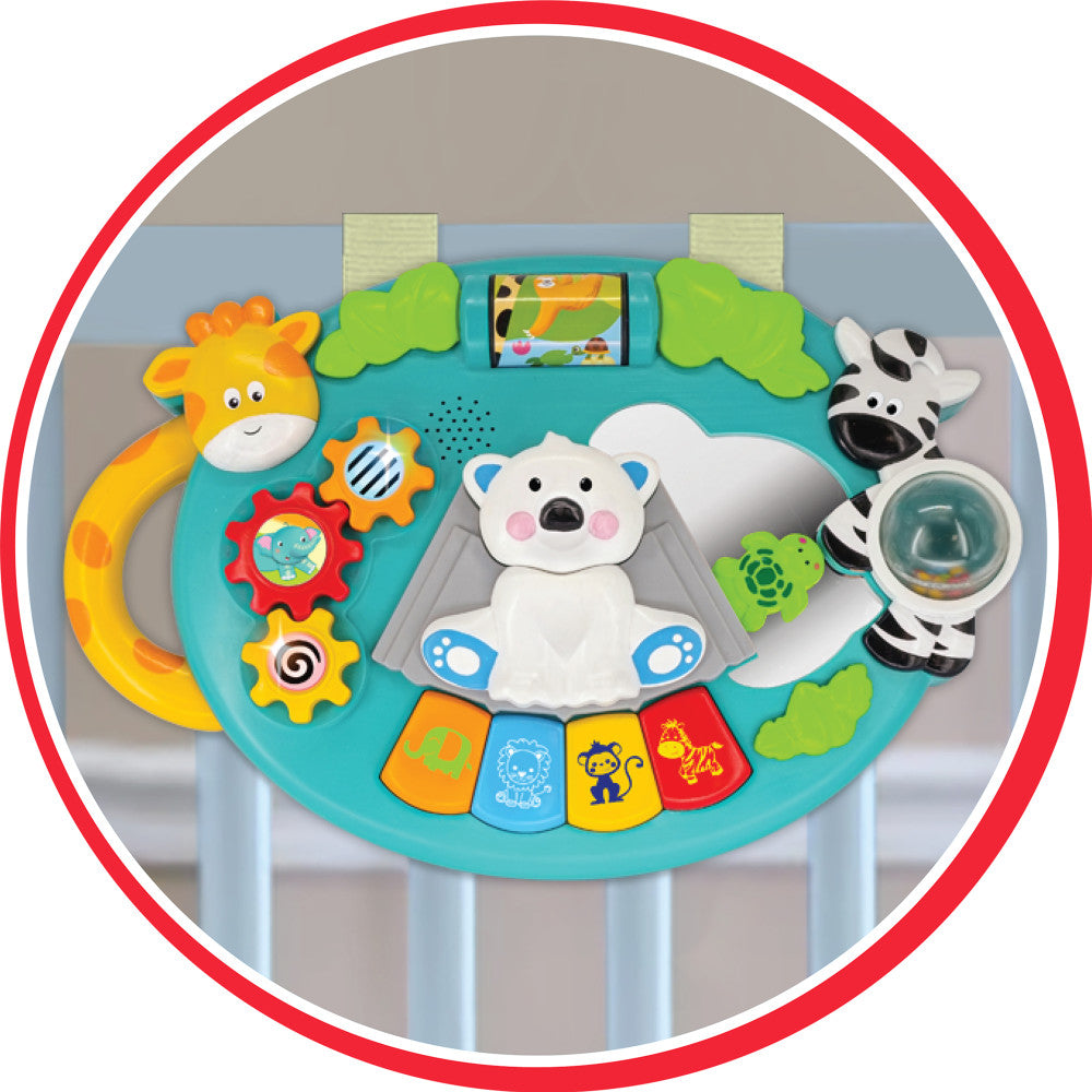 Kiddieland: Activity Center: Jungle Joy - Music & Animal Themed Interactive Toy