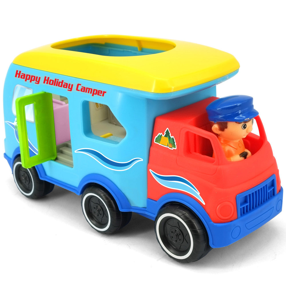 Kiddieland: Light & Sound: Activity Happy Camper - Motorized Toy Vehicle