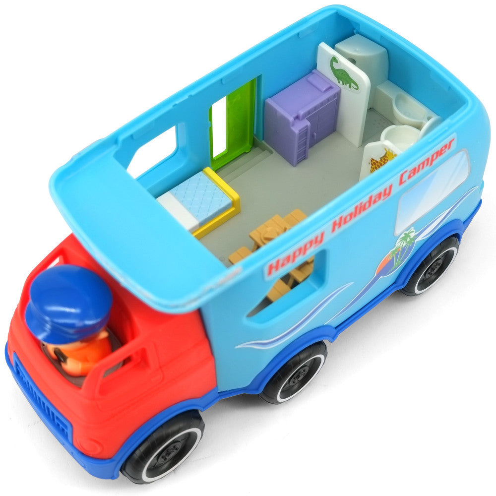 Kiddieland: Light & Sound: Activity Happy Camper - Motorized Toy Vehicle