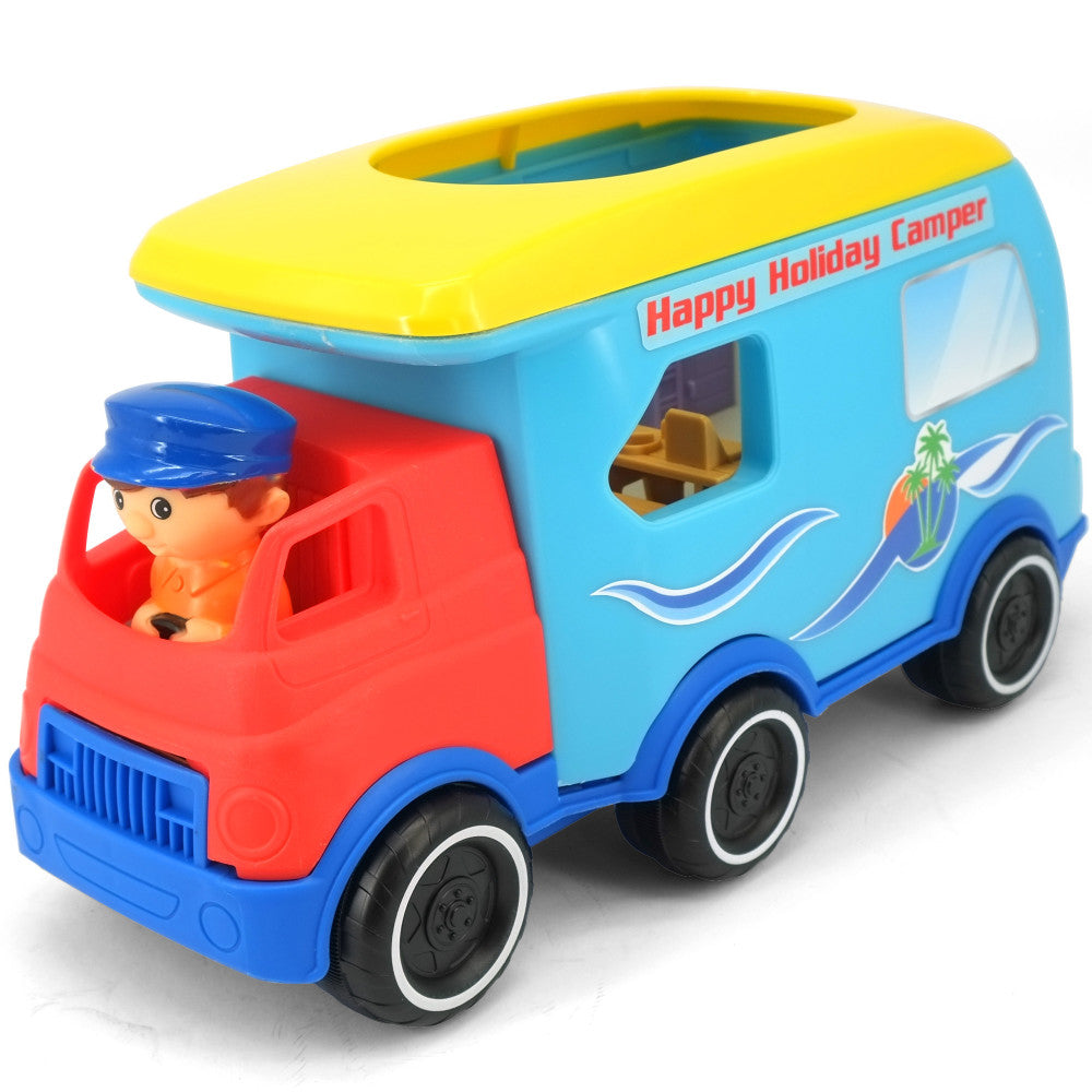 Kiddieland: Light & Sound: Activity Happy Camper - Motorized Toy Vehicle